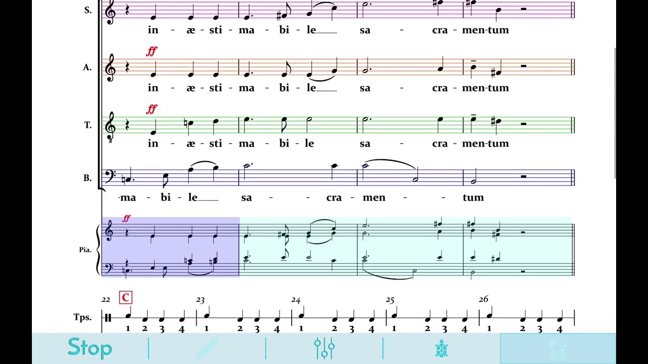 Locus iste - Anton Bruckner - Piano