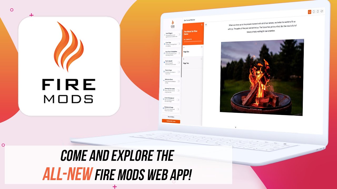 Fire Mods for Articulate Rise 360 – Now in Private Beta! | Transform How You Customise Rise Courses