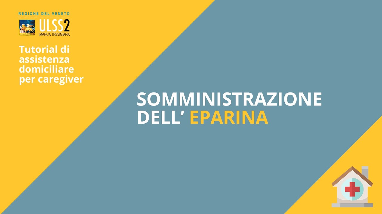Somministrazione dell'eparina