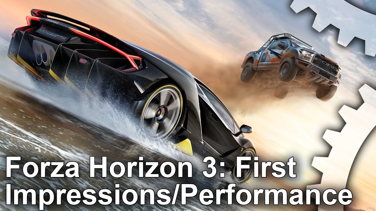 Forza Horizon 3: First Hands-On/Gameplay Frame-Rate Test