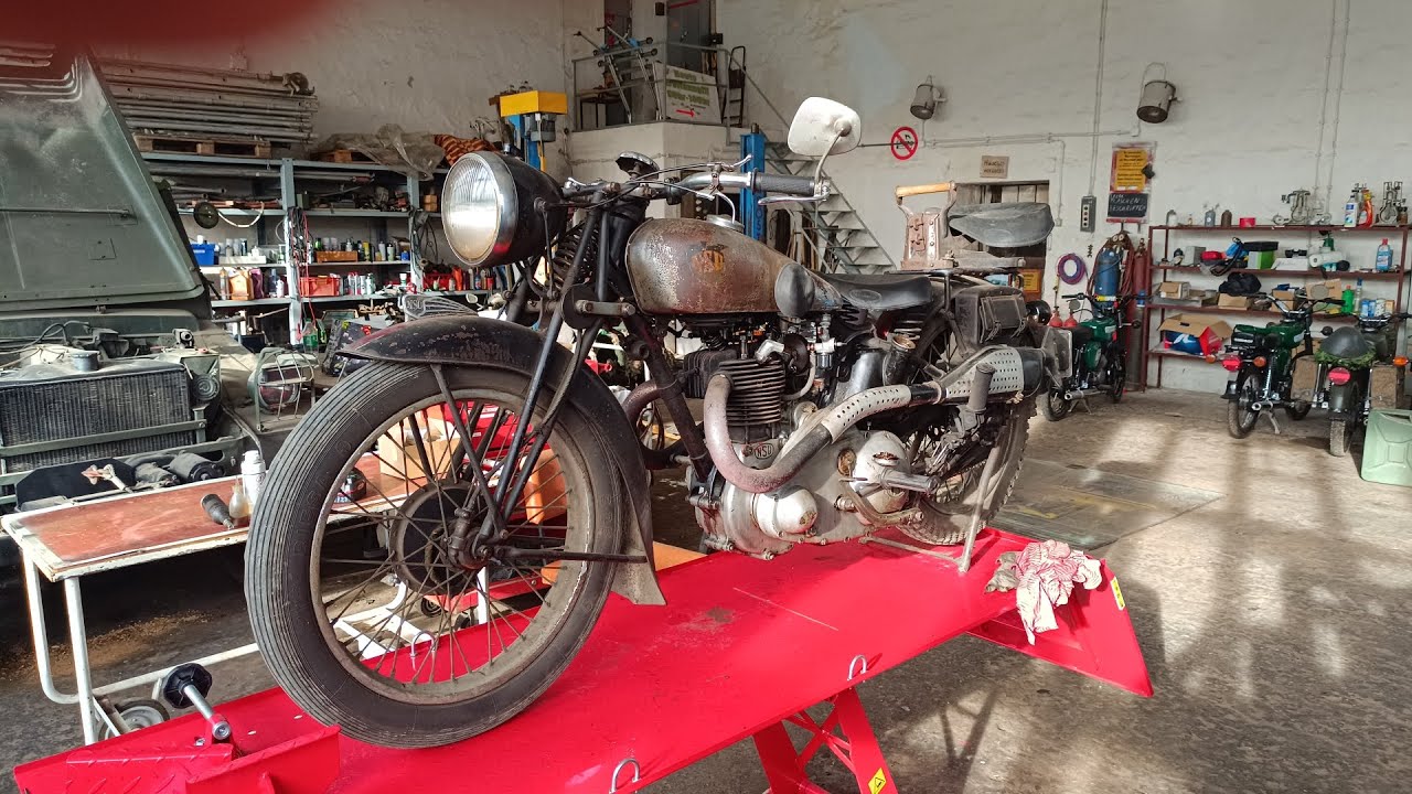 NSU OSL 351 OT  18PS Bj. 1936 Erster Start nach 15 Jahren