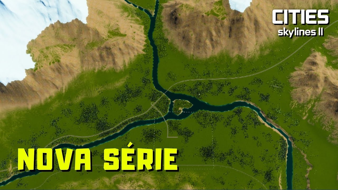 CITIES SKYLINES 2 | Construindo uma CIDADE DO ZERO com 1 MOD (Anarchy)
