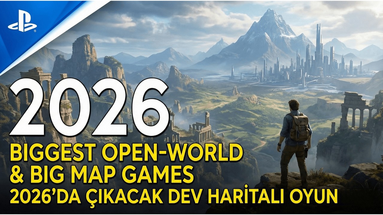 The Biggest Open-World & Big Map Games Coming in 2026 | 2026’da Çıkacak Dev Haritalı Oyunlar
