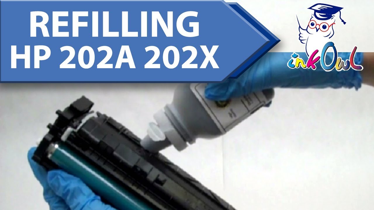 How to Refill HP 202A, 202X Cartridges for M254, M254dw, M281, M281cdw, M281fdw Printers