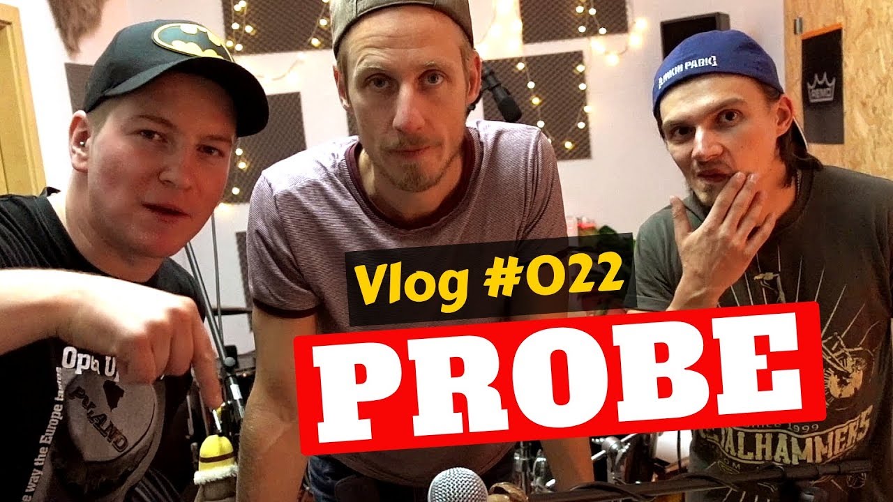 BANDPROBE - Im PROBERAUM mit THE NEW HORNETS: So proben wir! | Vlog Nr. 022