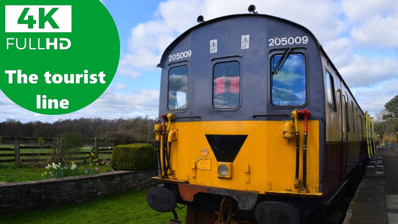 Eden Valley Railway - Warcop To Southfields & Back On Thumper [4k 60fps]
