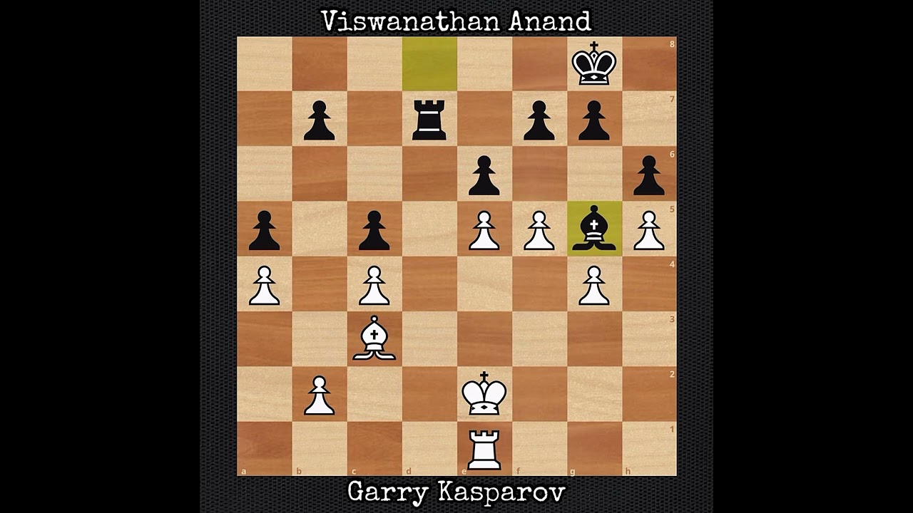 Garry Kasparov vs Viswanathan Anand | Linares (Spain) 2003