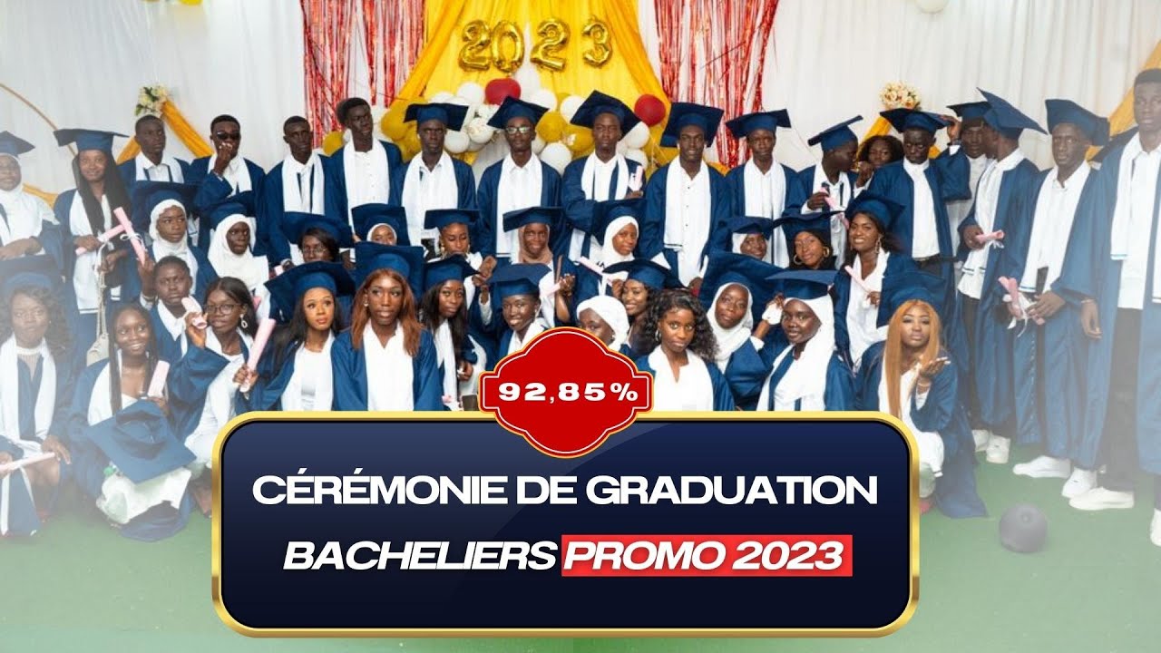 Cérémonie De Graduation Bacheliers Promo 2023 Au Lycée Keur Maman Anthiou De Rufisque