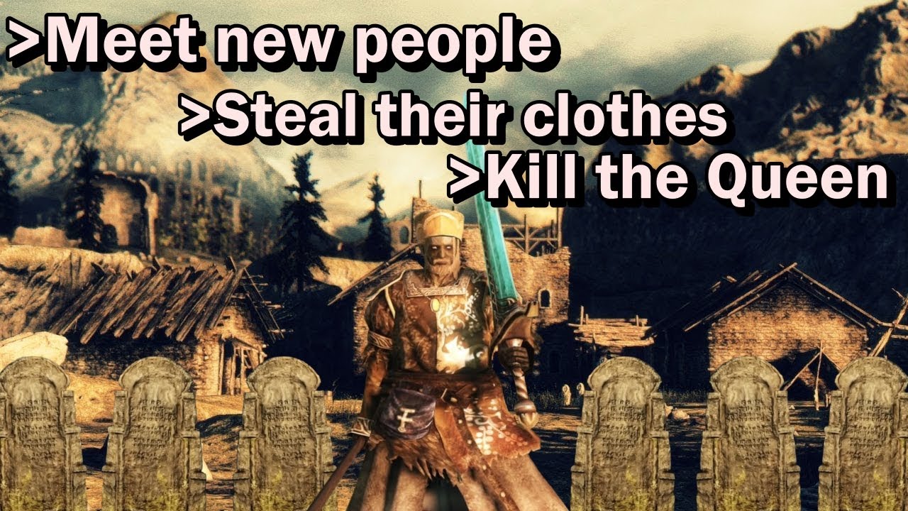 Can You Beat Dark Souls 2 With Only NPC Drops?
