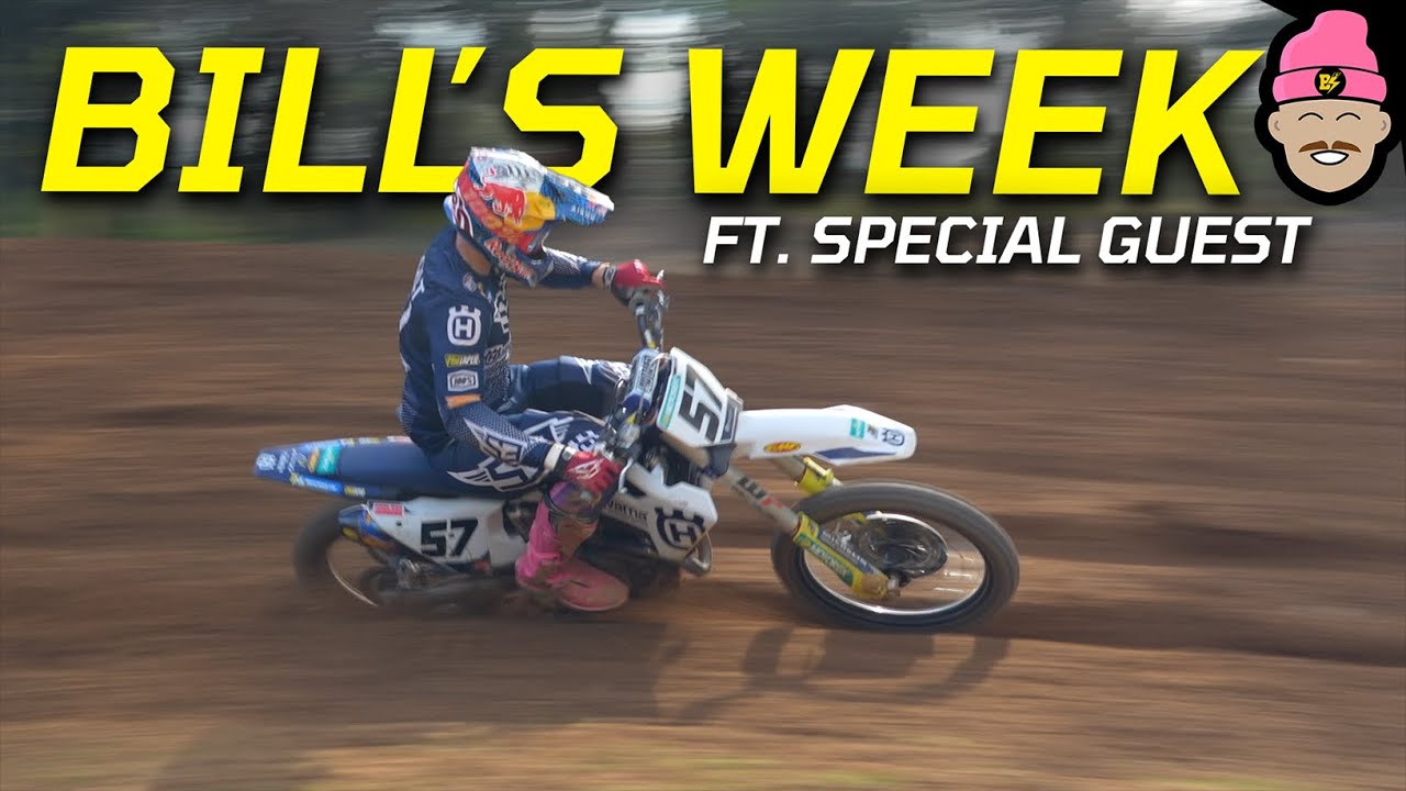 TESTING 2 STROKE PIPES & THE RETURN OF MX BILL!!