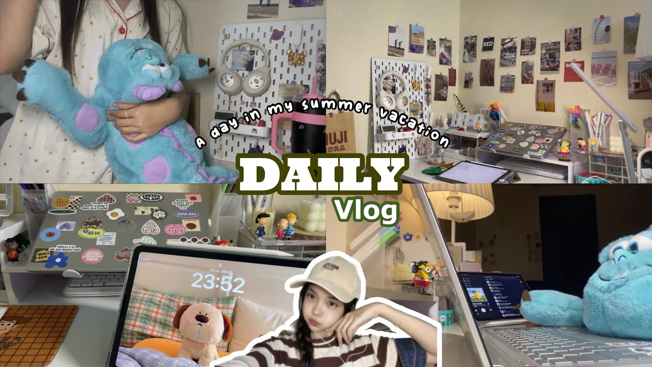 DAILY VLOG| Một ngày nghỉ hè, đọc sách, skincare,học bài, đi mua đồ, unboxing, xem phim,… #vlog
