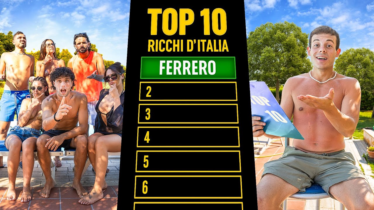 Indovina la TOP 10 in Villa!