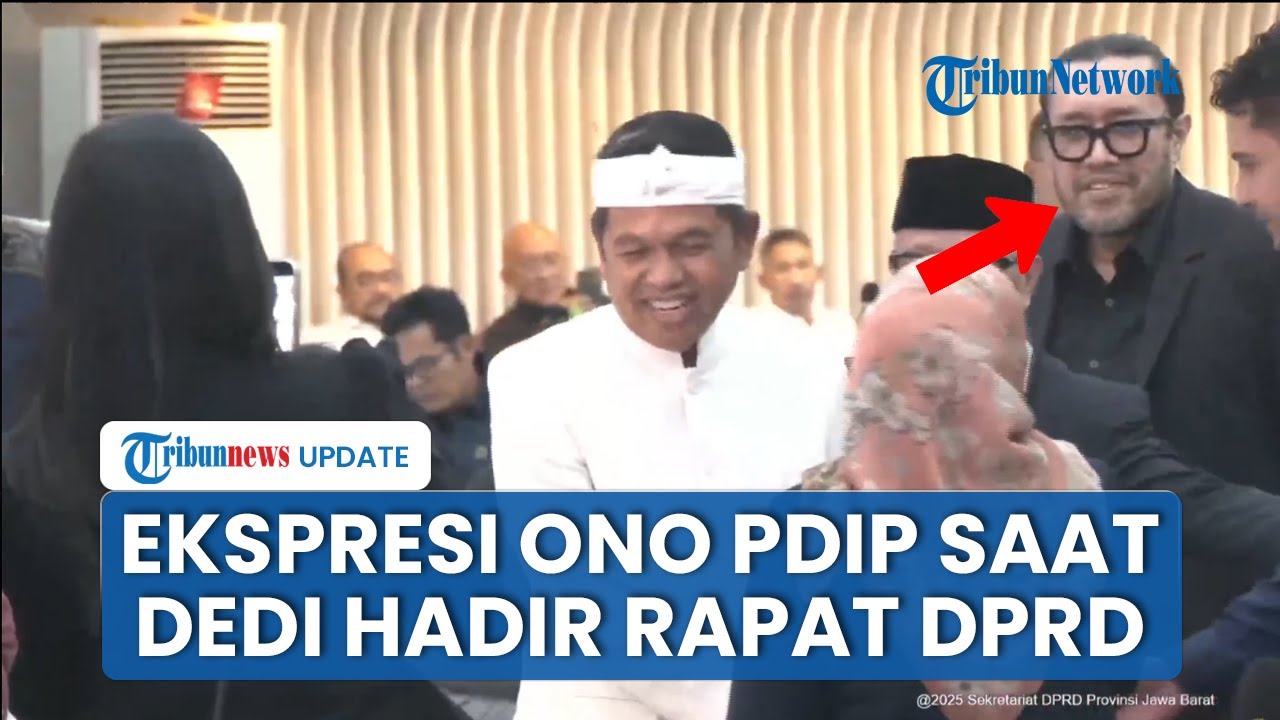Detik-detik Dedi Mulyadi Datangi Rapat DPRD Jabar, Ekspresi Ono Surono Disorot seusai PDIP Walk Out