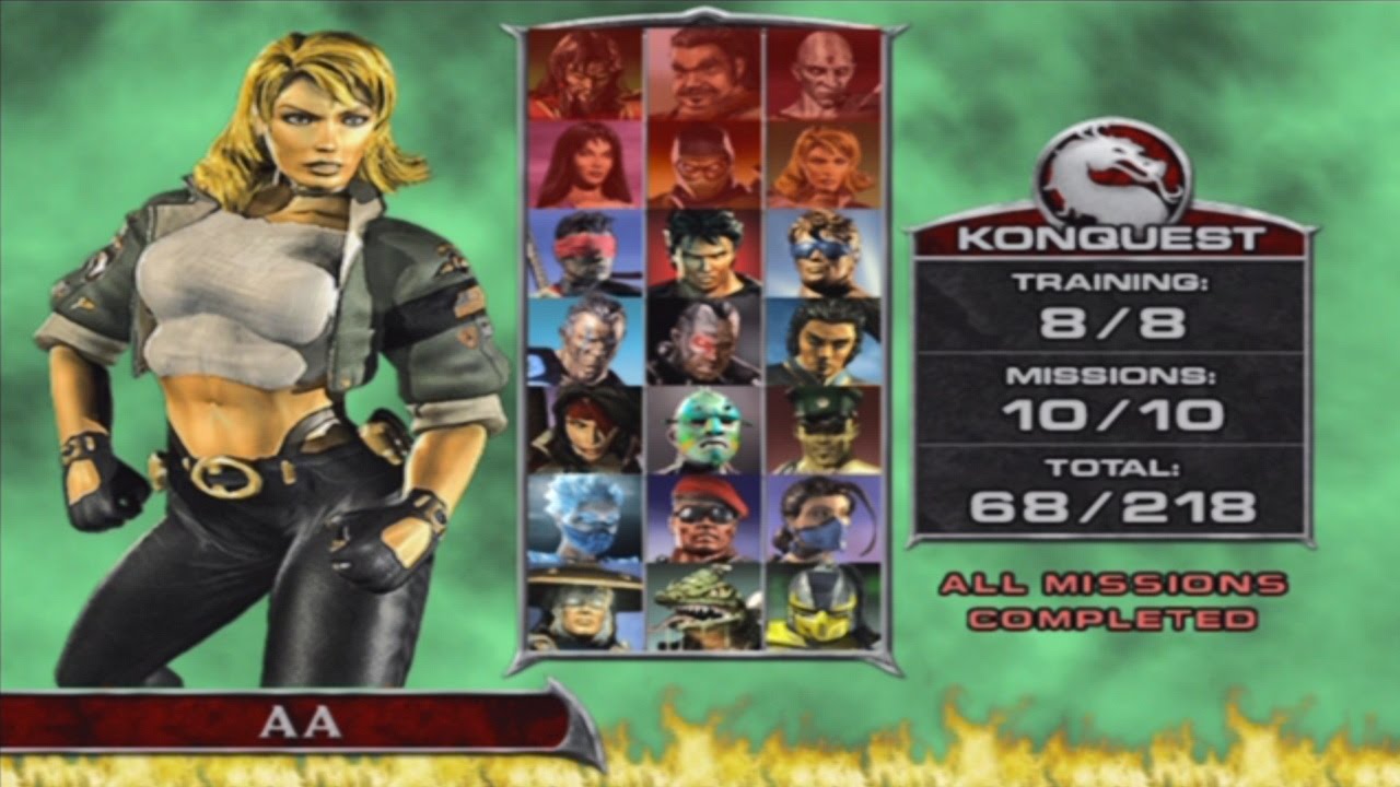 Mortal Kombat: Deadly Alliance - Konquest Walkthrough Part 7 - Sonya Blade