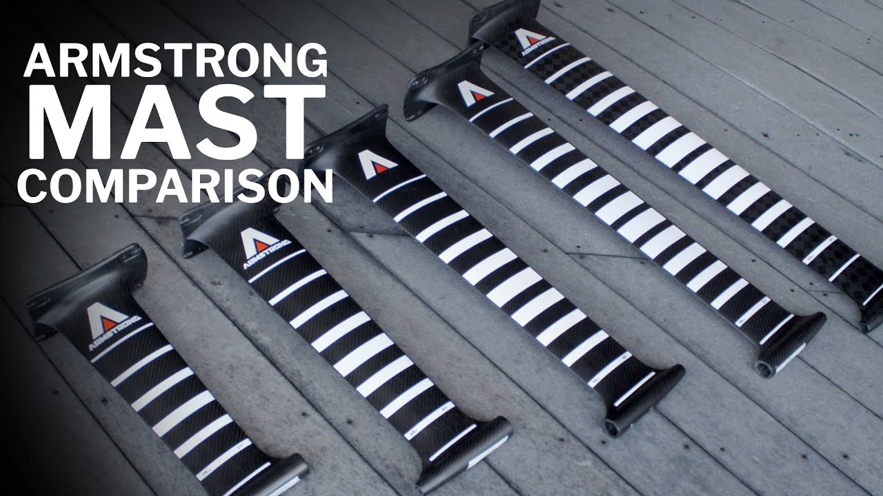 Armstrong Foils — сравнение мачт