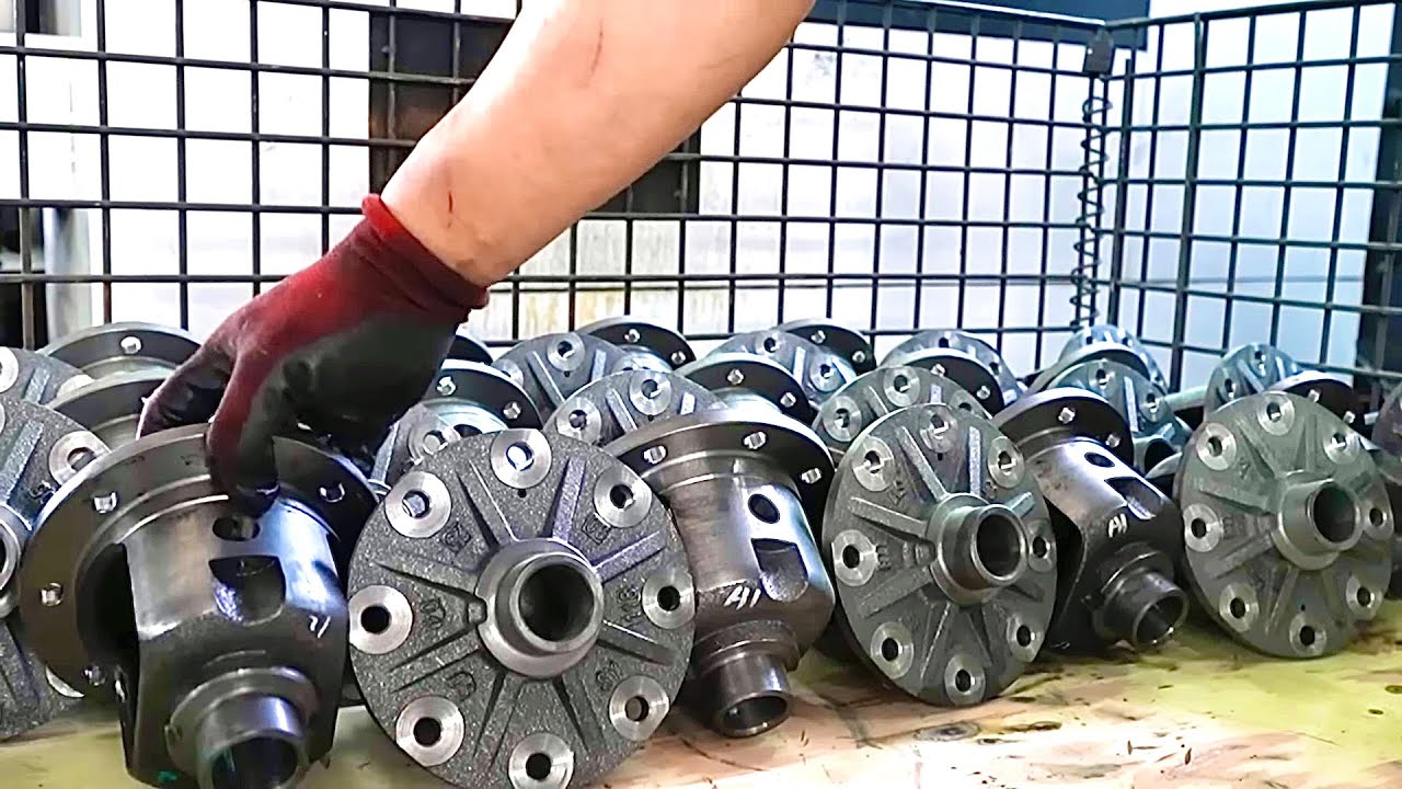 Molten Metal to Perfection: Witness the Casting Process of Differential Housings in Chinese Factory