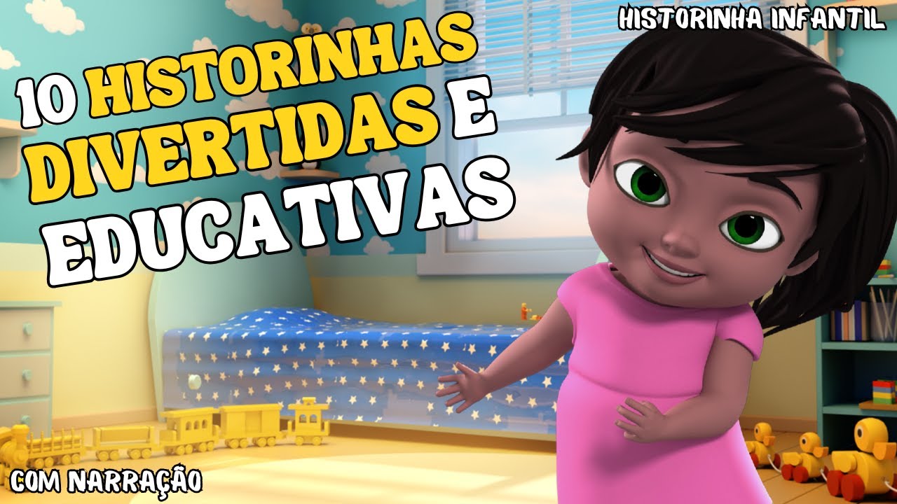 Historinha infantil | 10 HISTORINHAS DIVERTIDAS E EDUCATIVAS PARA CRIANÇAS | Historia infantil curta