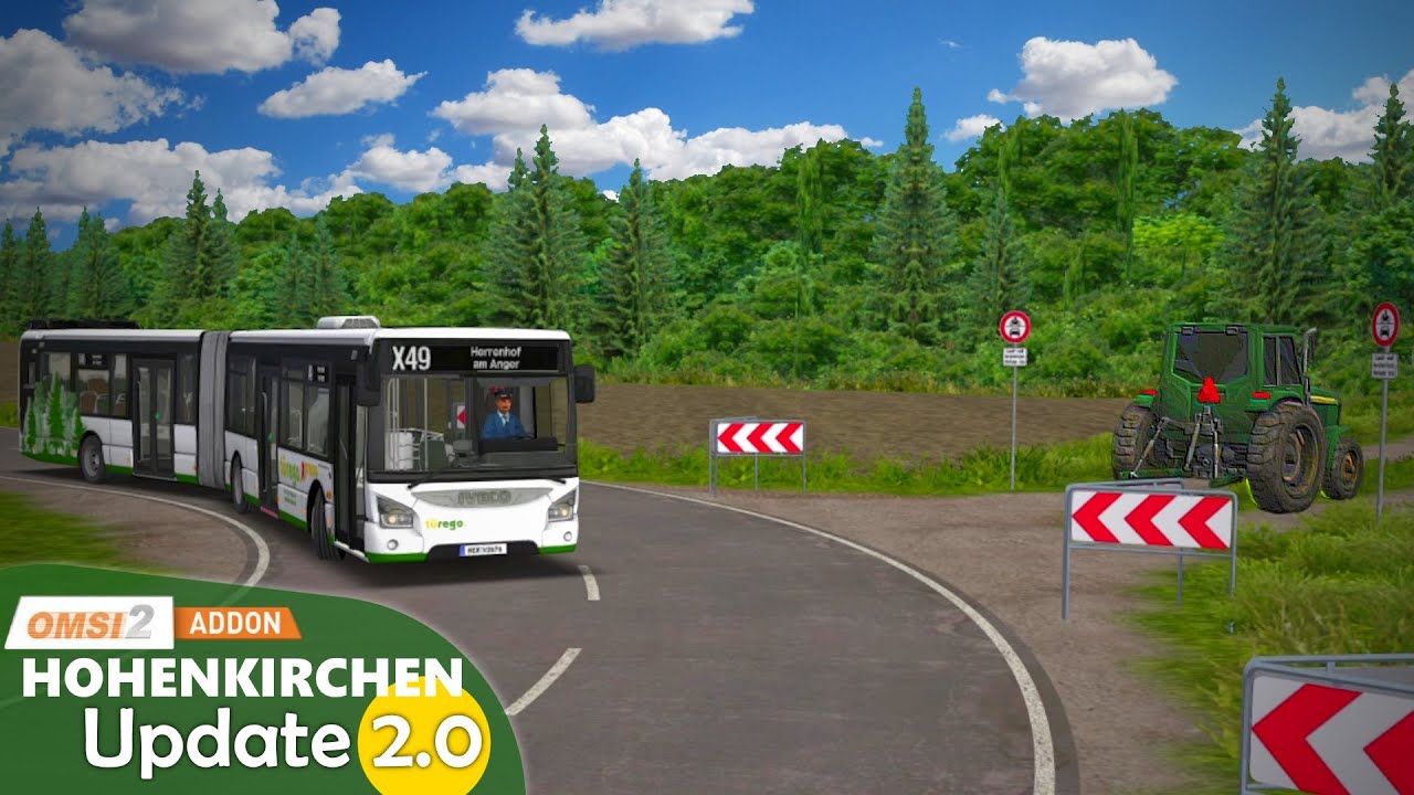 OMSI 2 Hohenkirchen Update V2 - Neue Express-Linie! 🚌 | #1249