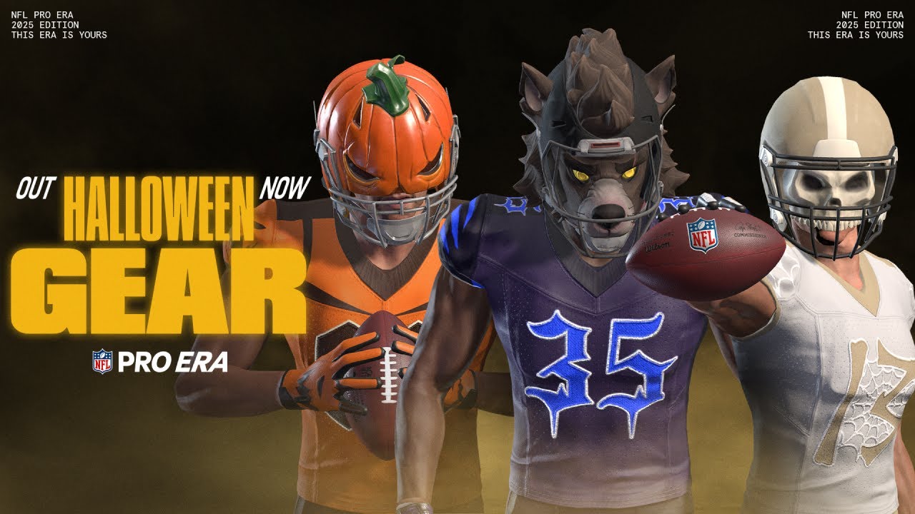 NFL PRO ERA Halloween Gear Trailer