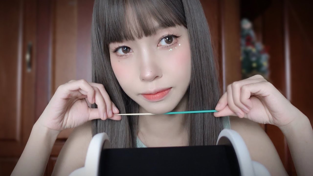 🎧ASMR 20分鐘超酥麻採耳口腔音助眠 👂 Mouth Sounds / Relaxing Ear Spa / No Talking