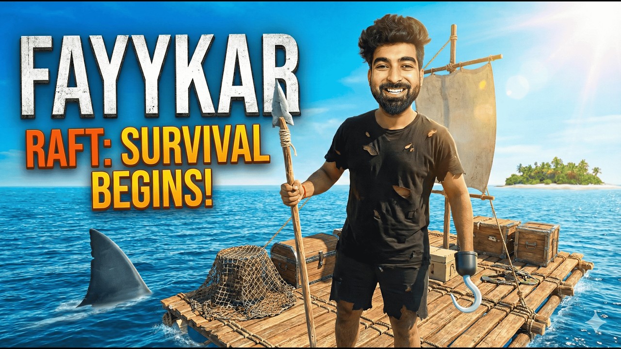 Samundar ke beech fass gaye! 🦈 Can We Survive This? | Raft Ep 4 