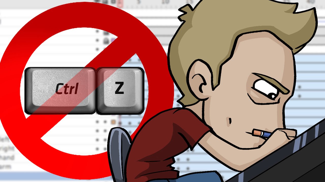 NO UNDO/ERASER: Animation Challenge! #FloppyPotato