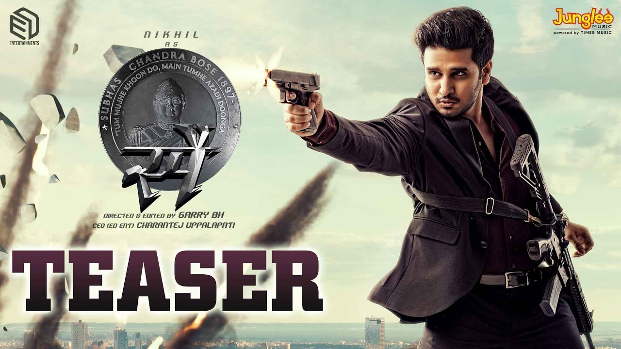 SPY | Teaser - Hindi | Nikhil Siddharth | Garry BH | Charantej Uppalapati | ED Entertainments
