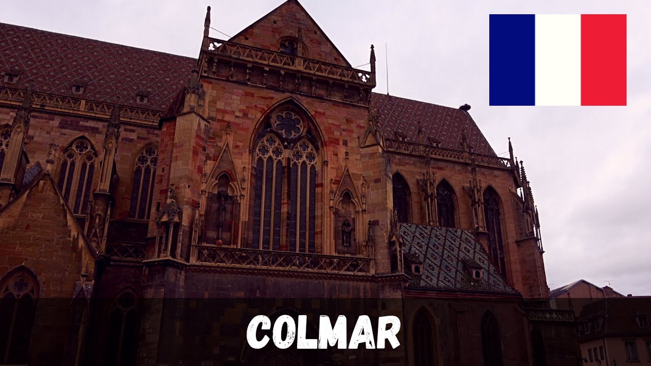 Colmar - Kości&oacute;ł św.Marcina 4K / Colmar - Church of Saint Martin 4K
