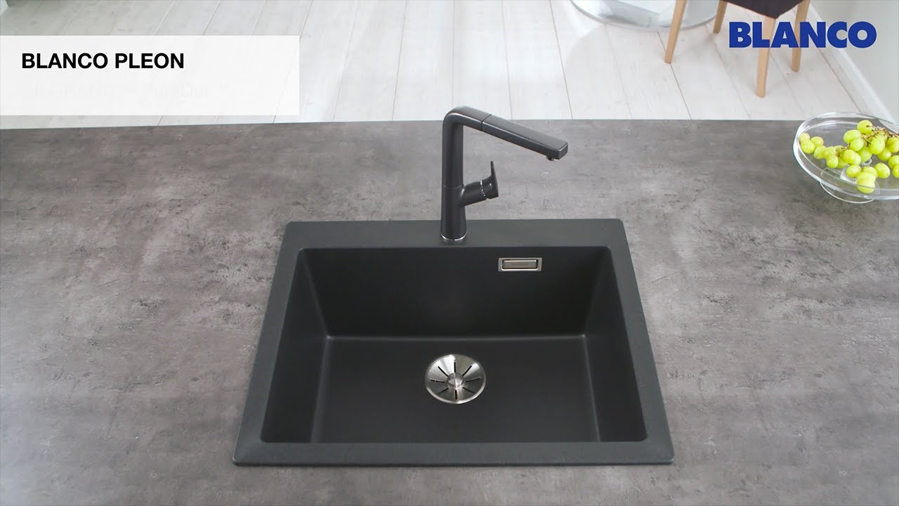 Elegantný tvar a obrovský objem | Granitový drez BLANCO PLEON
