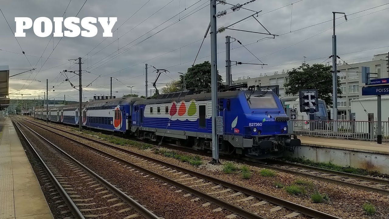 VB2N, BB 27300, BB 15000 et autres à Poissy (78)
