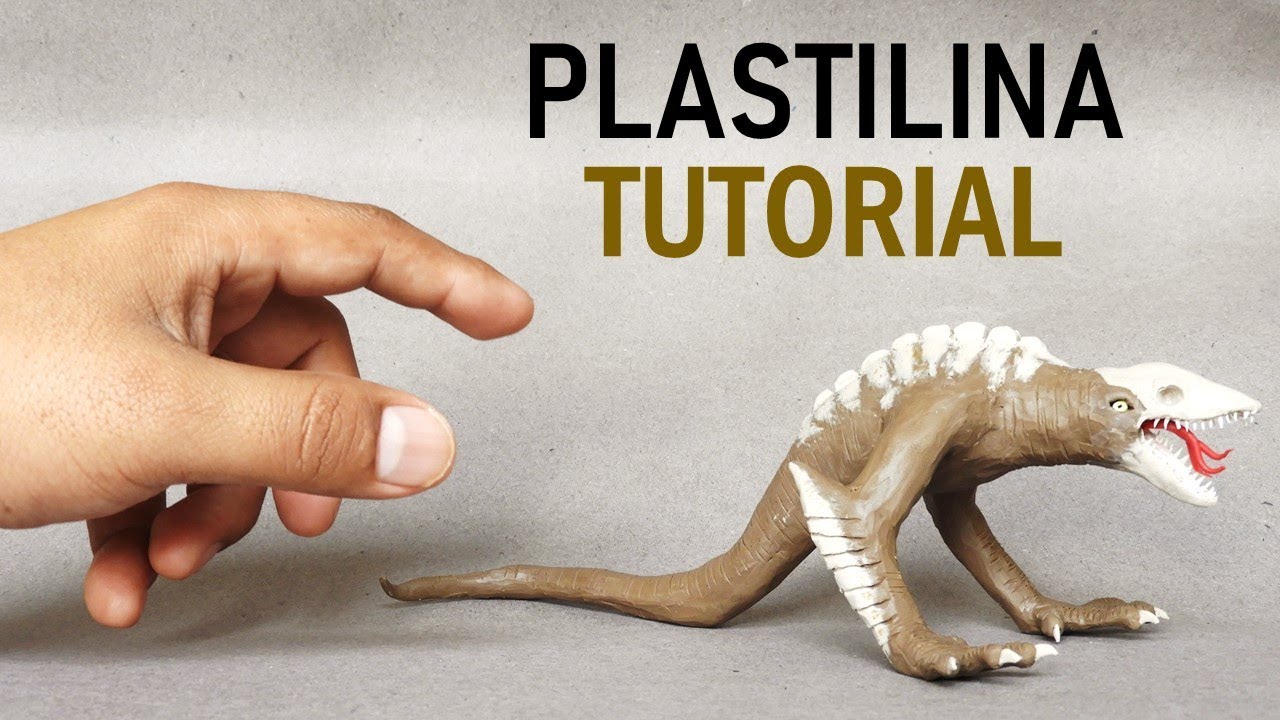 Como hacer a  SKULL CRAWLER de Plastilina paso a paso - Mi mundo de Plastilina