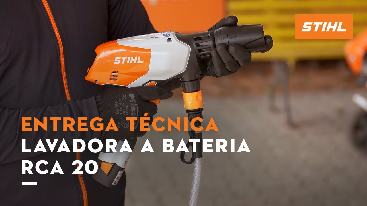 Lavadora a bateria RCA 20 | Entrega Técnica