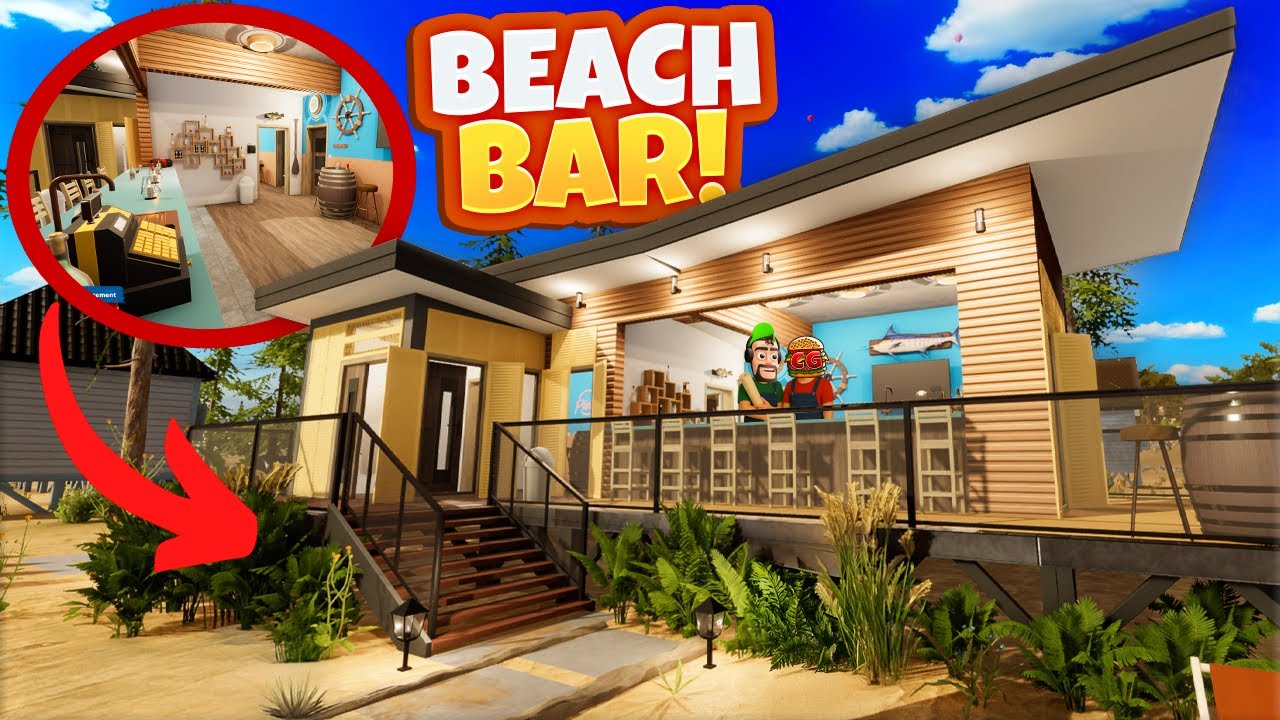 Flipping a Disaster House Into a Beachside Bar in House Flipper 2!