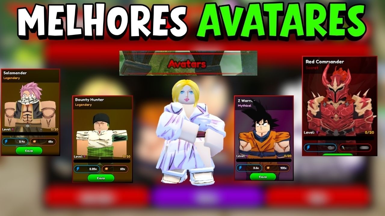 [TIER LIST] MELHORES AVATARES DO ANIME GHOST 👻!!