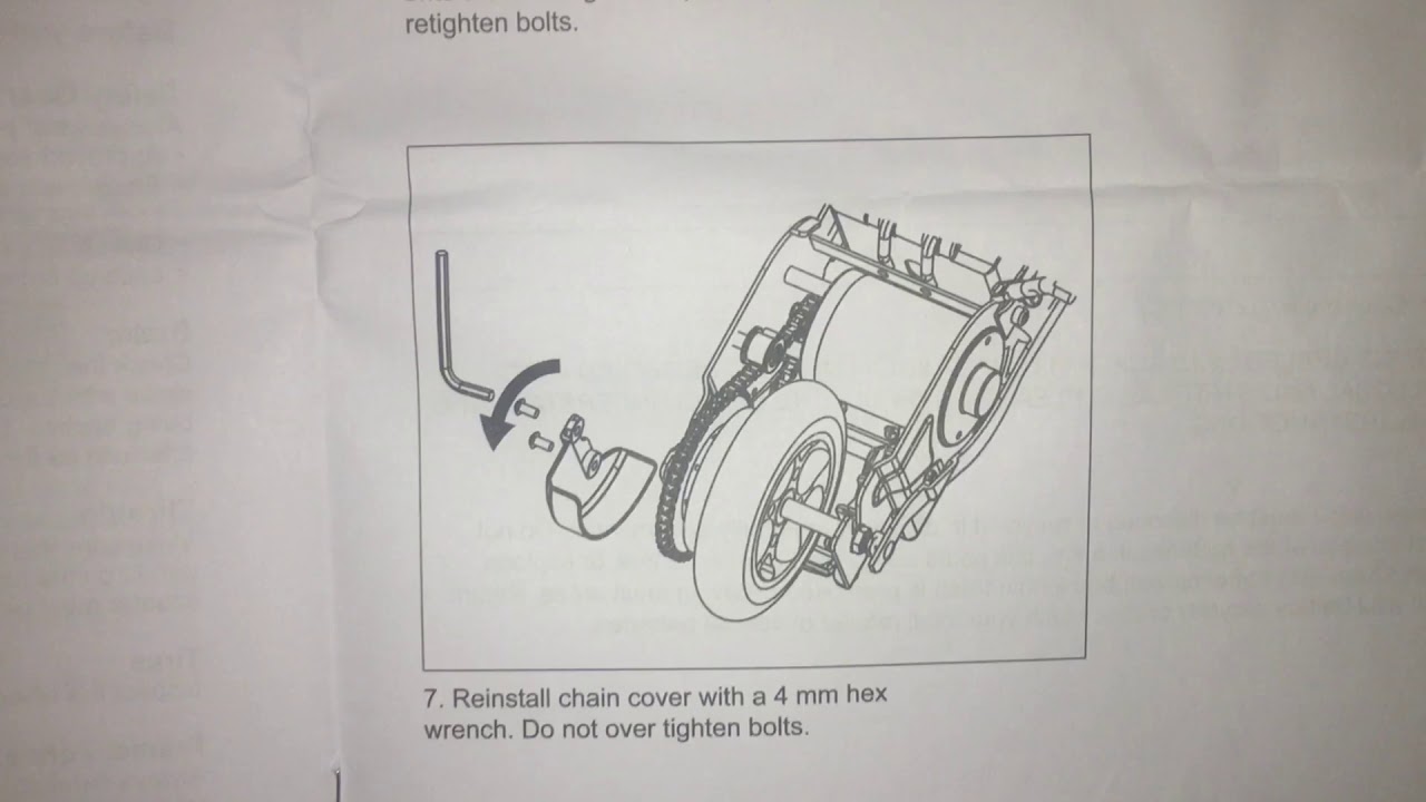 Let's read the manual Electric Scooter Revster 168134 Power Performance Products 80w