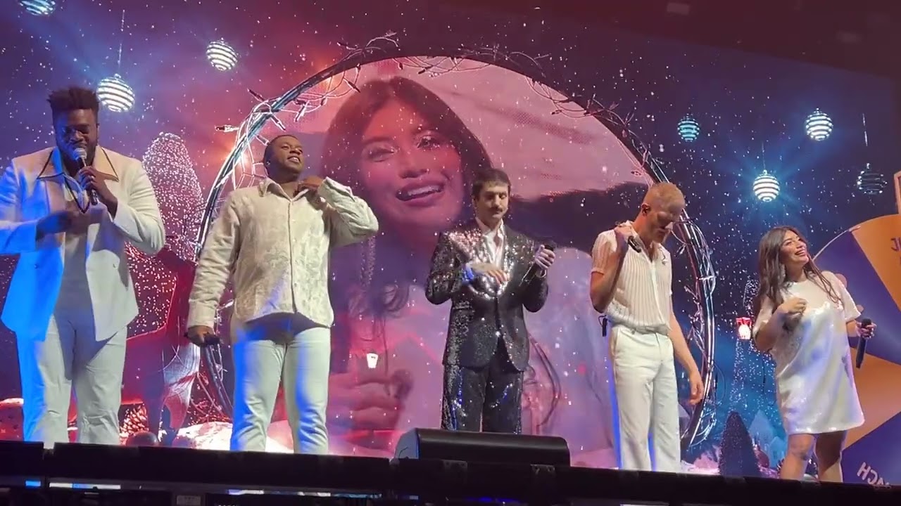 Pentatonix wheel of Christmas Mohegan sun 11/14/2024
