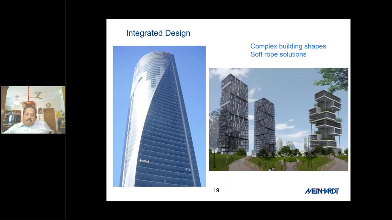 Webinar Session on Façade Access Systems for Cleaning & Wind Effect on Façades