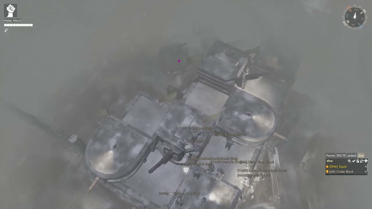 FOXHOLE PARTISAN WC126 - KILLING AN ENEMY NUKE