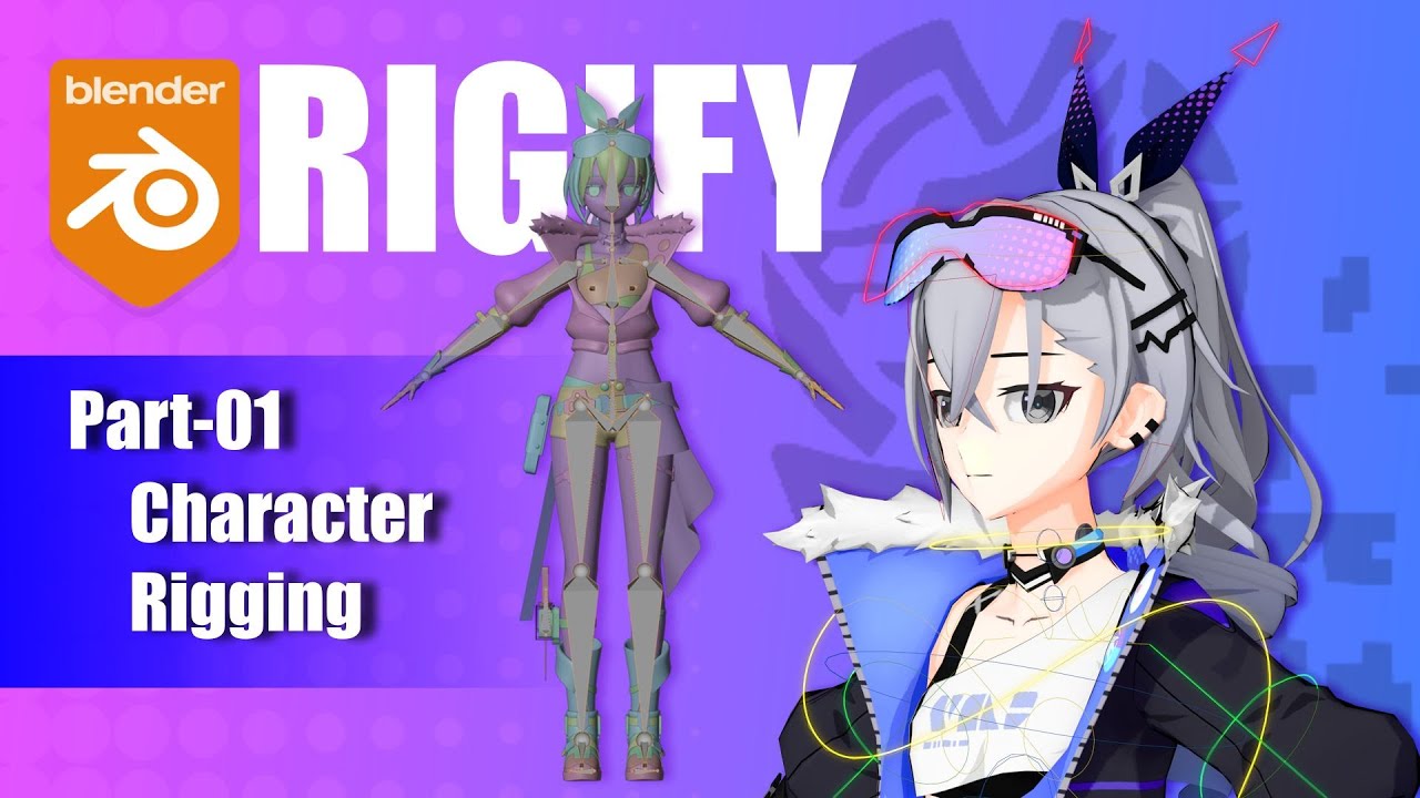 Blender &mdash; Риггинг персонажей с помощью Rigify, часть 01 | Base Bone