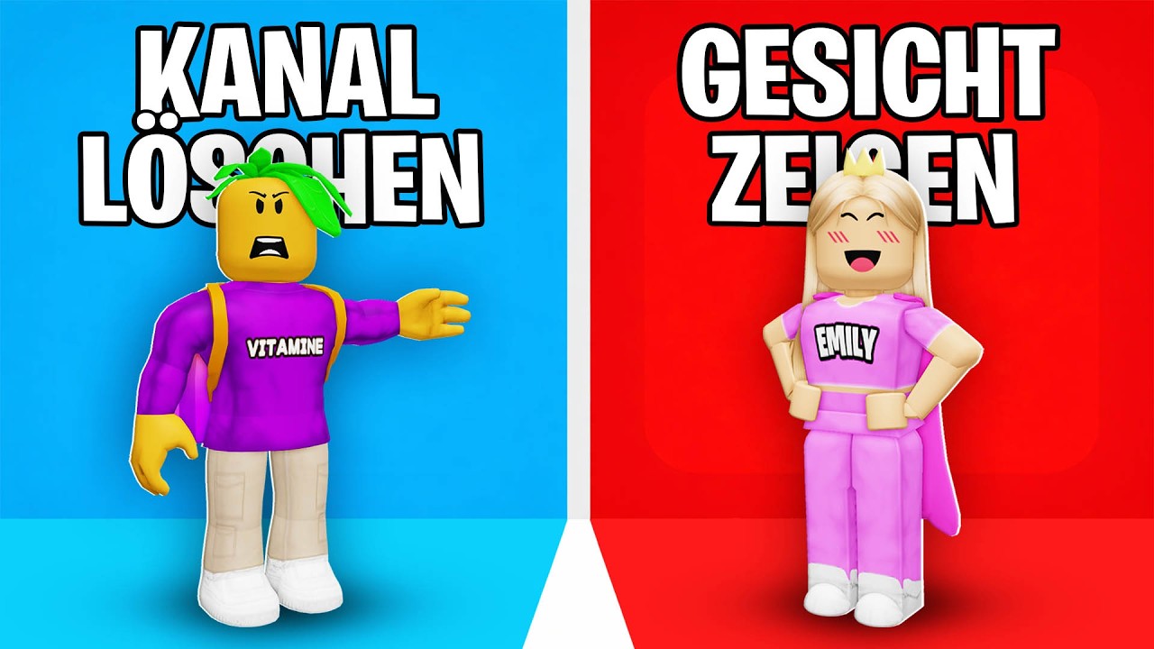 EMILY & VITAMINE M&Uuml;SSEN sich ENTSCHEIDEN in Roblox!😂