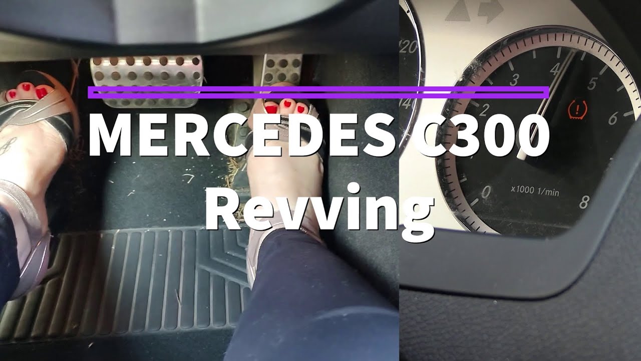 Mercedes C300 Revving... Mmmmm 🌶️💋🏎️