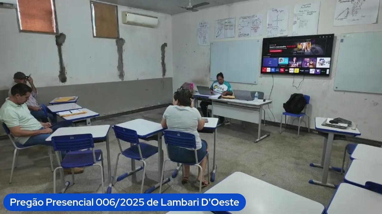 Pregão Presencial 006/2025 do Município de Lambari D'Oeste