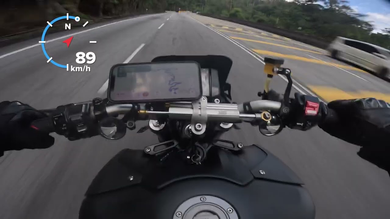 Mt09 ride pov otw go Genting 