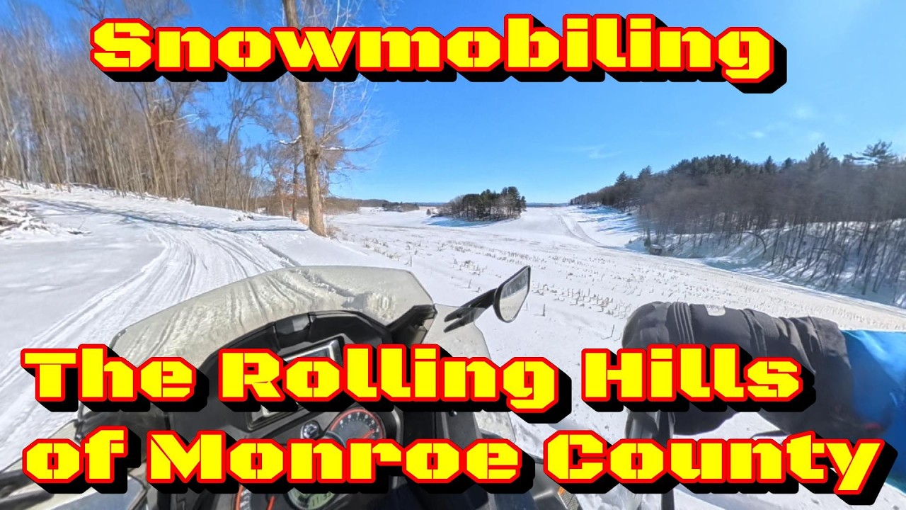 Snowmobiling Monroe County Wisconsin 2/2026