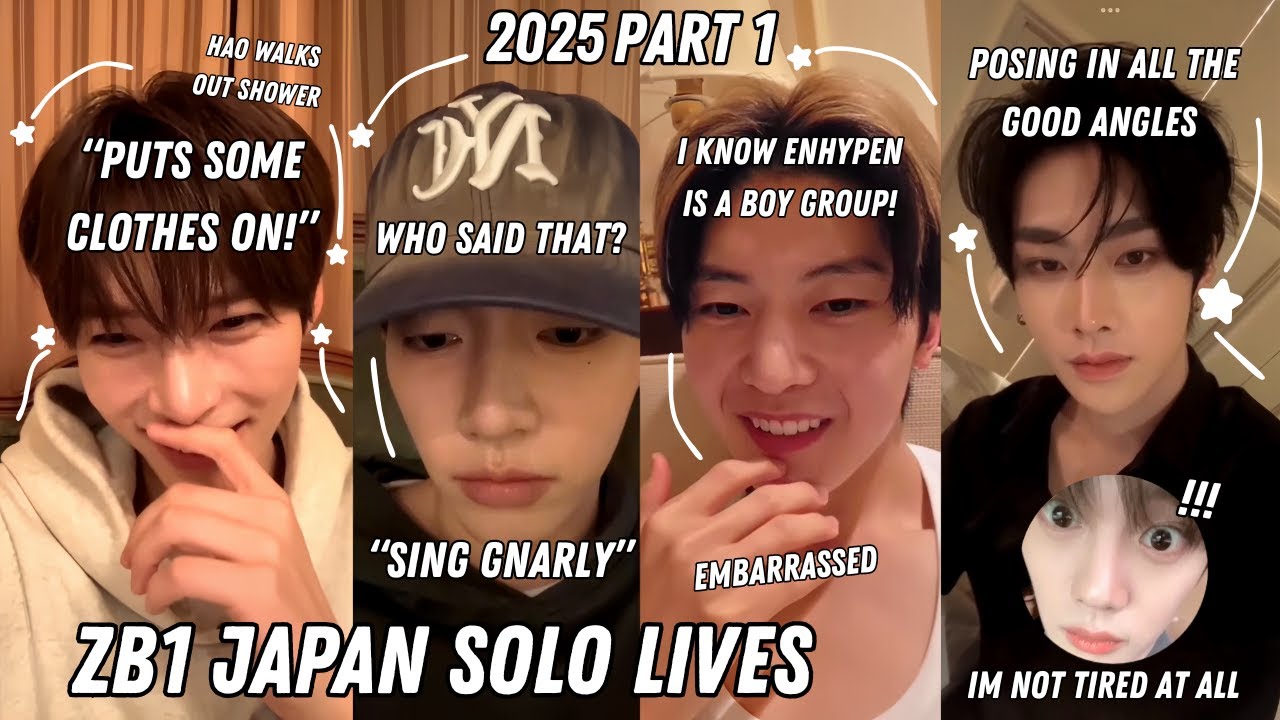 ZB1 KCON Japan hotel lives...hehe (PART 1)