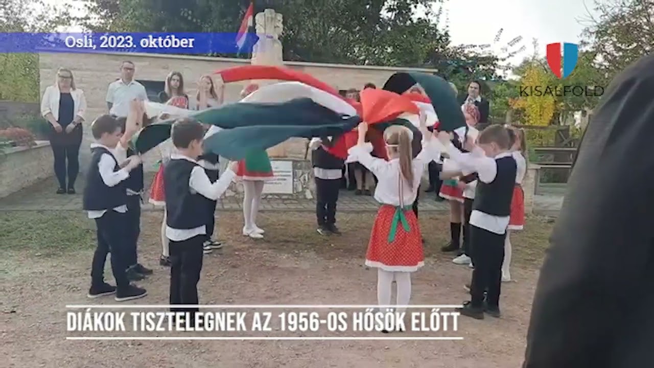 Megeml&eacute;kez&eacute;s Osliban - Gyerekek meghat&oacute; műsora az '56-os hős&ouml;kről