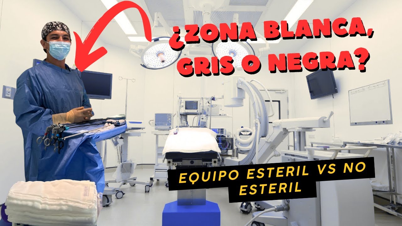 ¿Qué hace enfermería en quirófano? 🧑🏻‍⚕️Zonas quirúrgicas por color + Equipo esteril vs NO estéril ✅