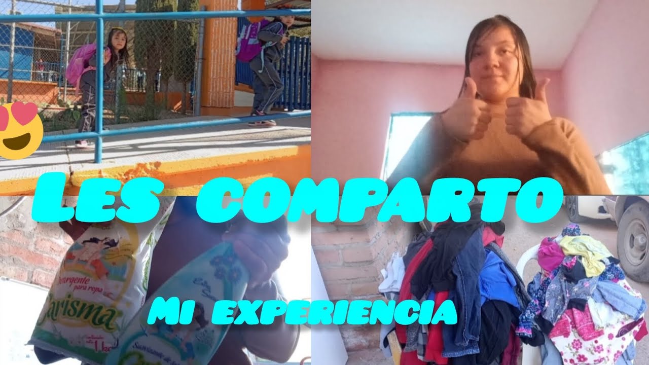 Les comparto mi experiencia 🙏🏻escuela ♥️lave mucha ropa 🥺