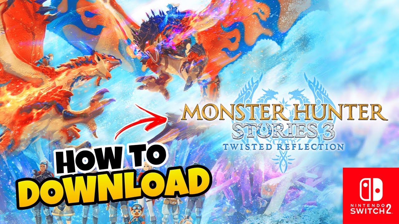 👉 Как СКАЧАТЬ MONSTER HUNTER STORIES 3 на Nintendo SWITCH 2 🔥