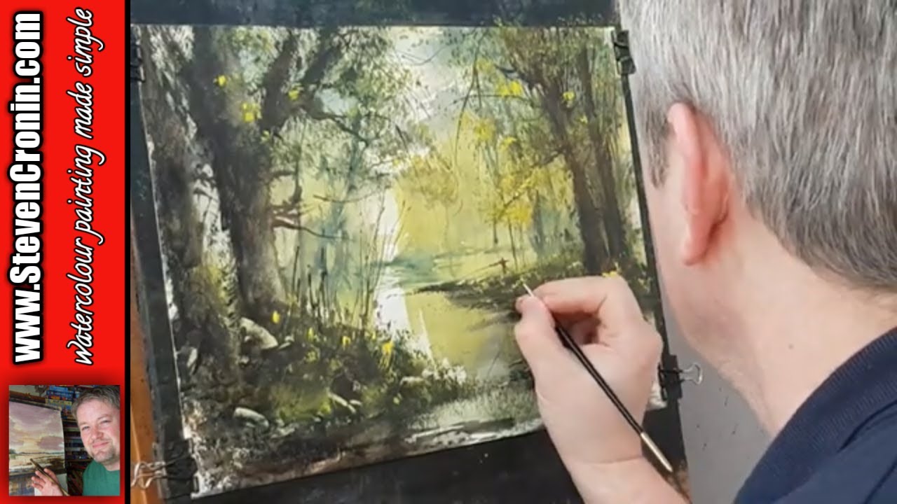'The Fisherman' Watercolour Painting Tutorial